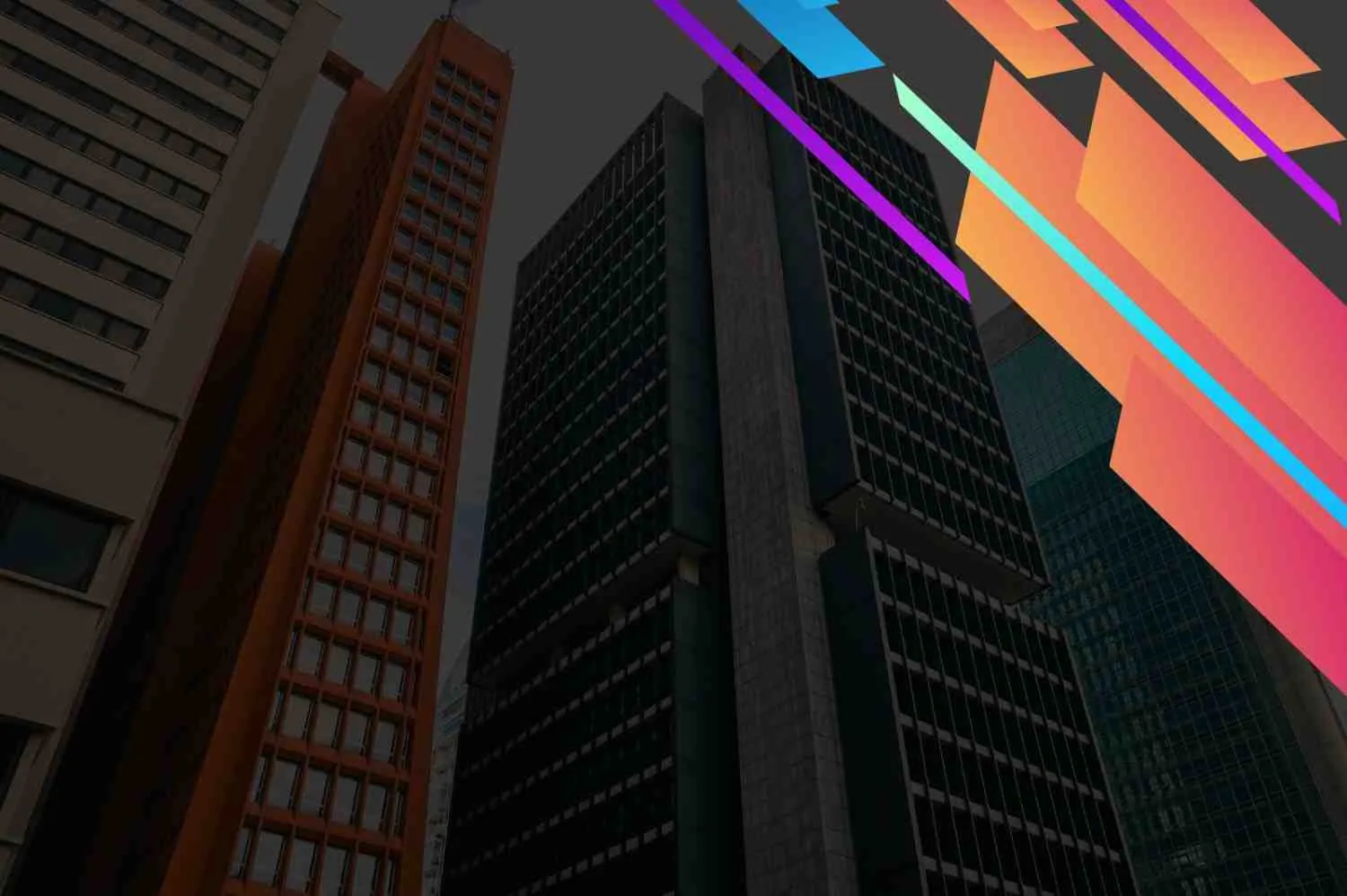 Website development concept with urban buildings backdrop in Bareilly
