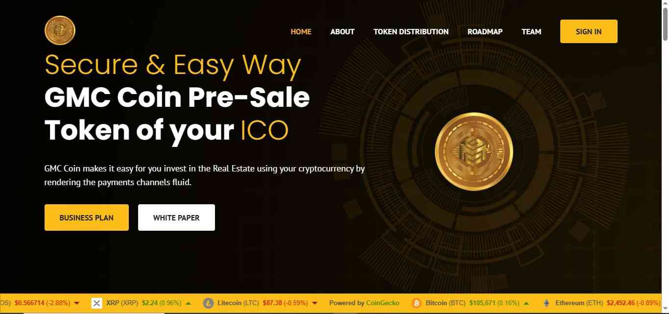 Crypto Currency Website | Galexy It Solution